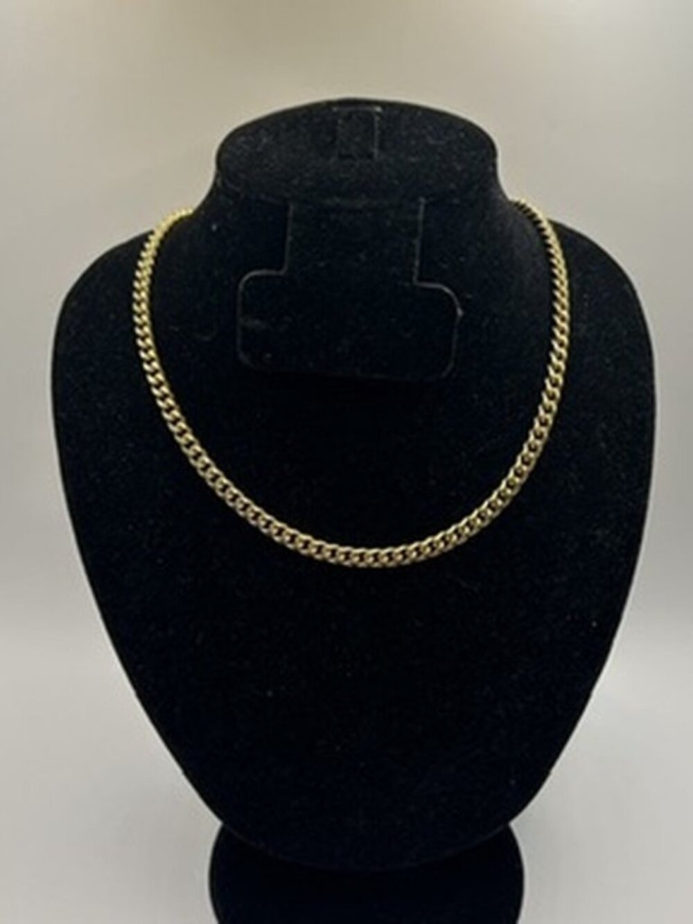 Real Gold Cuban Chain 5mm 18 Inch Plated Everyday Layering Miami Minimalist
